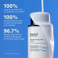 Lotion tonique hydratante Bomb avec céramides