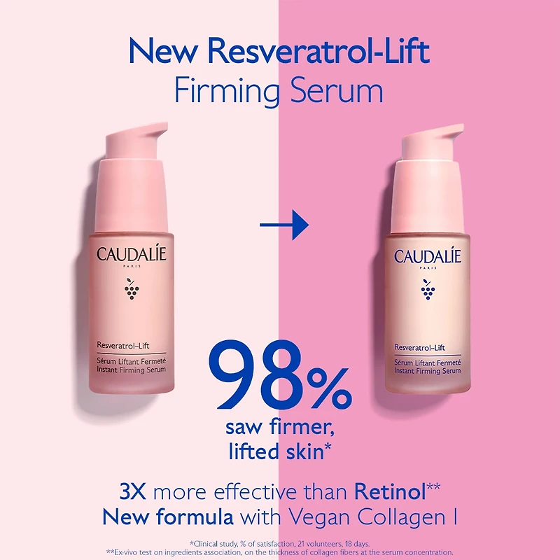 Resveratrol Lift Instant Firming Refillable Retinol Alternative Serum