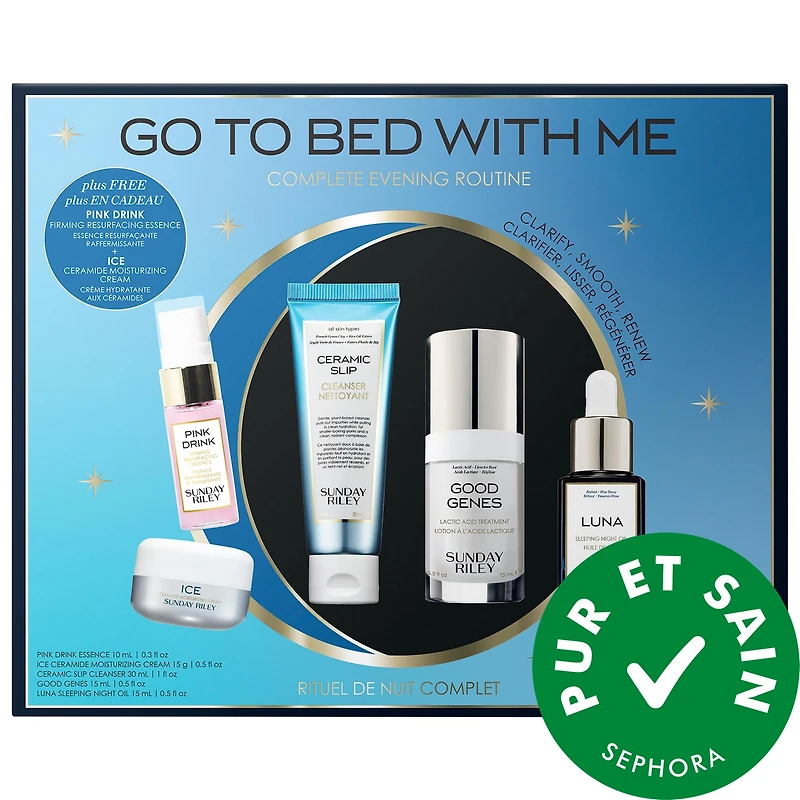 Go To Bed With Me Complete Anti-Aging Night Routine