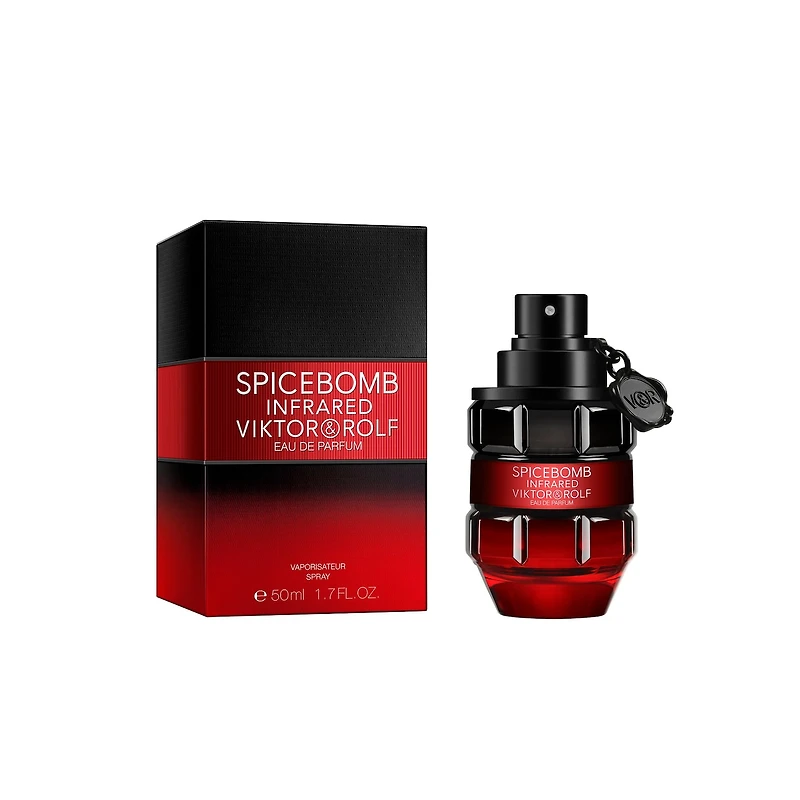 Eau de parfum Spicebomb Infrared avec cuir et boisé