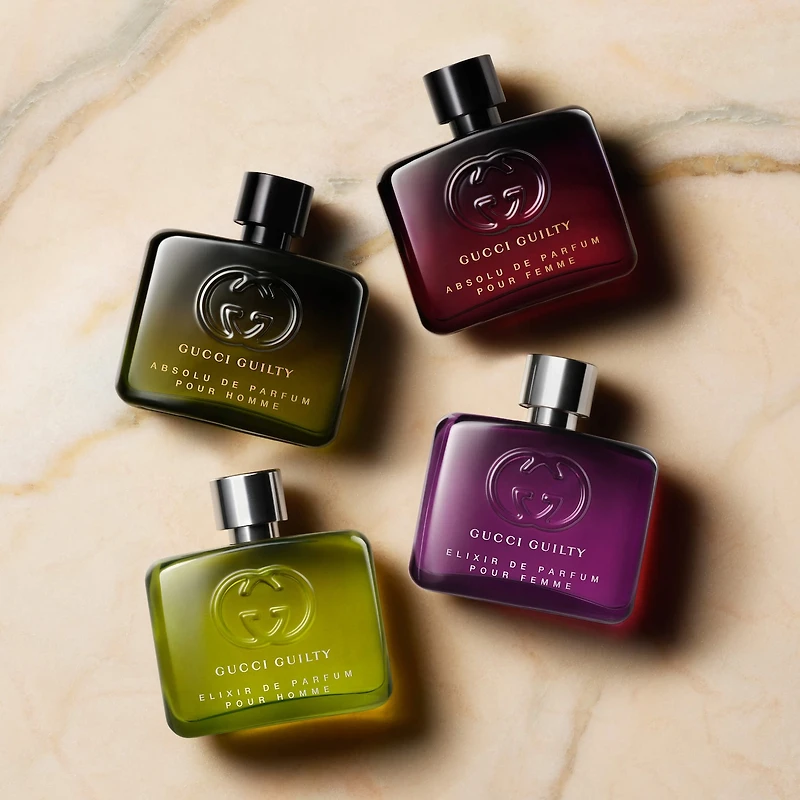 Guilty Pour Homme Elixir de Parfum with Orris Butter and Benzoin