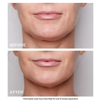 Effet rehaussant instantané Cryo-Flash et masque pour le visage qui stimule l’éclat