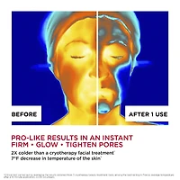 Effet rehaussant instantané Cryo-Flash et masque pour le visage qui stimule l’éclat