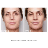 Effet rehaussant instantané Cryo-Flash et masque pour le visage qui stimule l’éclat