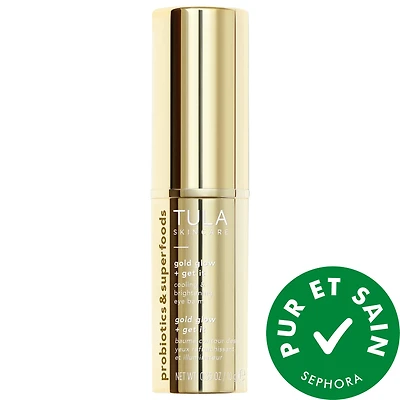 Gold Glow + Get It Cooling & Brightening Eye Balm