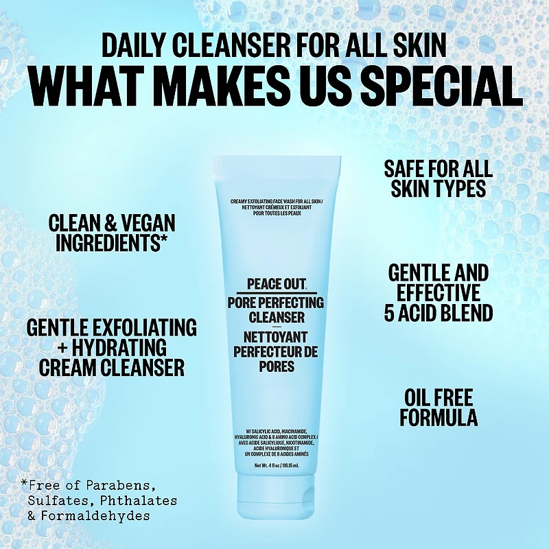 Peace Out Pore Perfecting Cleanser