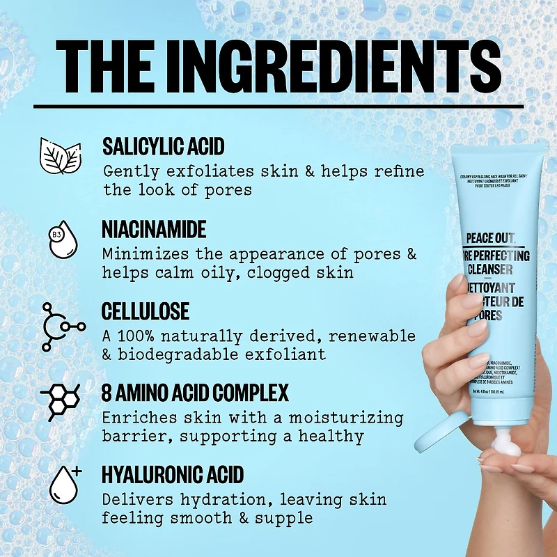Peace Out Pore Perfecting Cleanser