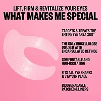 Retinol 360° Eye Lift Patches to Lift, Firm and Revitalize Eyes