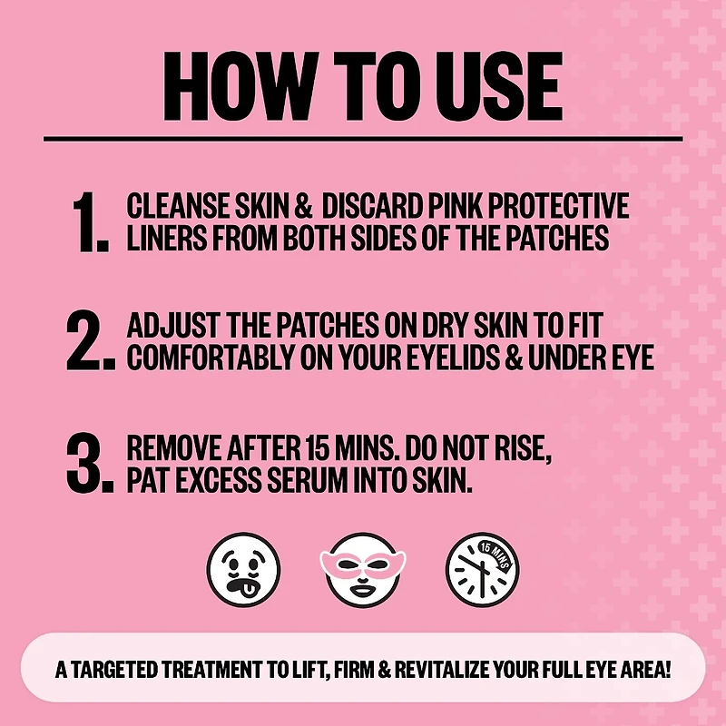 Retinol 360° Eye Lift Patches to Lift, Firm and Revitalize Eyes