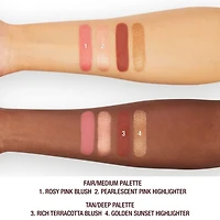 Mini palette Hollywood Blush & Glow