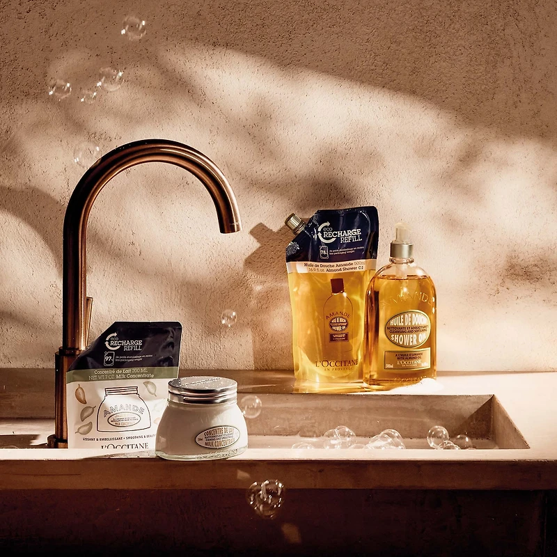 hydratant concentré pour le corps au lait d’amande
