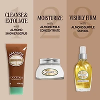 Exfoliant pour la douche aux amandes