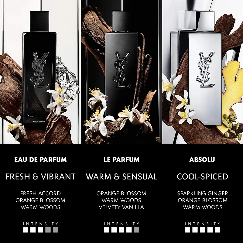 MYSLF Eau de Parfum Travel Spray with Fresh Accord  & Warm Woods