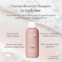 Shampoing personnalisé Bond Repair pour cheveux bouclés et endommagés