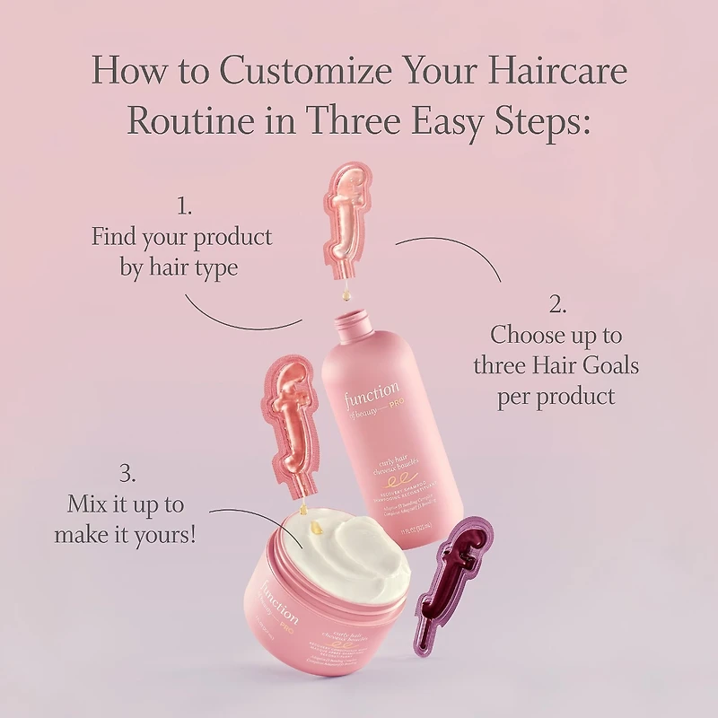 Shampoing personnalisé Bond Repair pour cheveux bouclés et endommagés