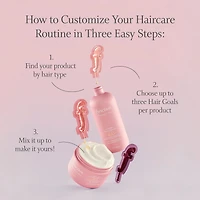Shampoing personnalisé Bond Repair pour cheveux bouclés et endommagés