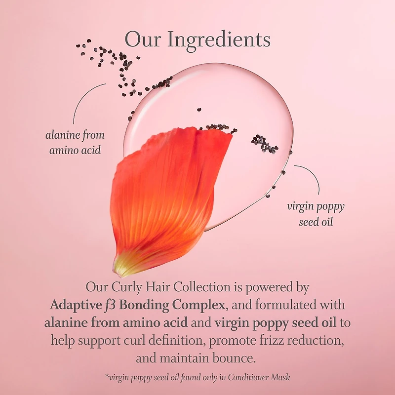 Shampoing personnalisé Bond Repair pour cheveux bouclés et endommagés