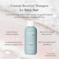Shampooing personnalisé Mini Bond Repair pour cheveux ondulés et endommagés