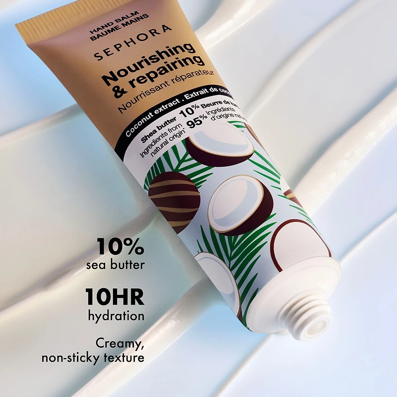 Baume pour les mains avec beurre de karité