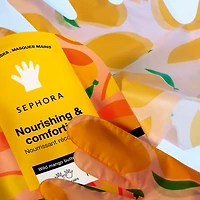 Masque hydratant pour les mains à la noix de coco et mangue