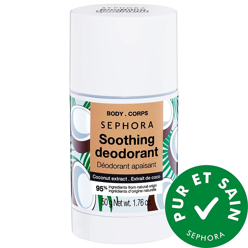 Déodorant rafraîchissant en bâton noix de coco et aloès