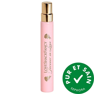 Eau de parfum Forever in Love avec poire verte et gardénia en vaporisateur de voyage