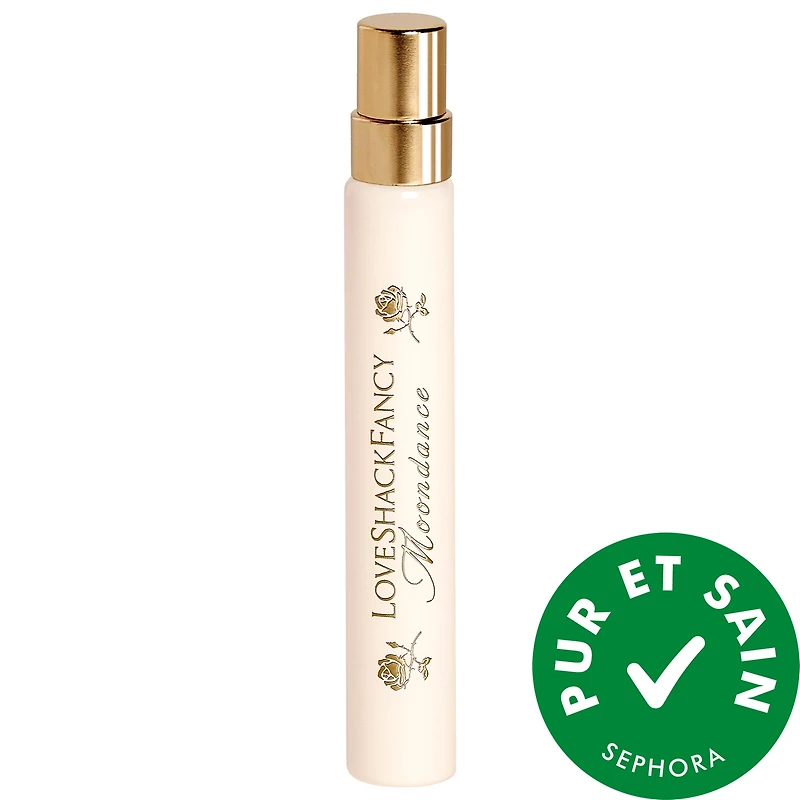 Eau de parfum Moondance avec rose veloutée et bois de santal en vaporisateur de voyage