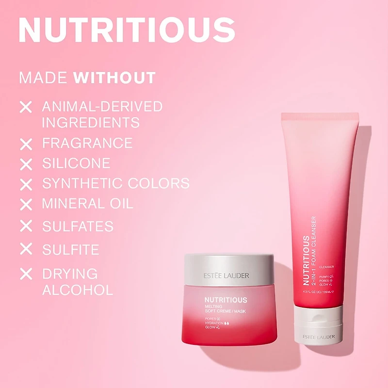 Nettoyant moussant 2-en-1 nutritive