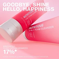 Nettoyant moussant 2-en-1 nutritive