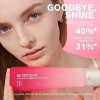 Lotion de soin nutritive à l'essence radieuse