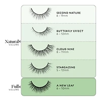 Collection de cils en fibre végétale