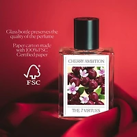 Eau de parfum Cherry Ambition avec guimauves