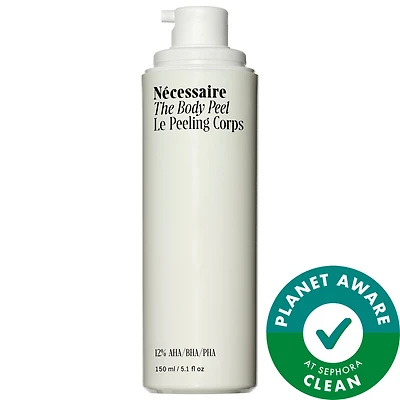 The Body Peel - Resurfacing Serum with 12% AHA/BHA/PHA, 1% Resveratrol + Peeling Peptide