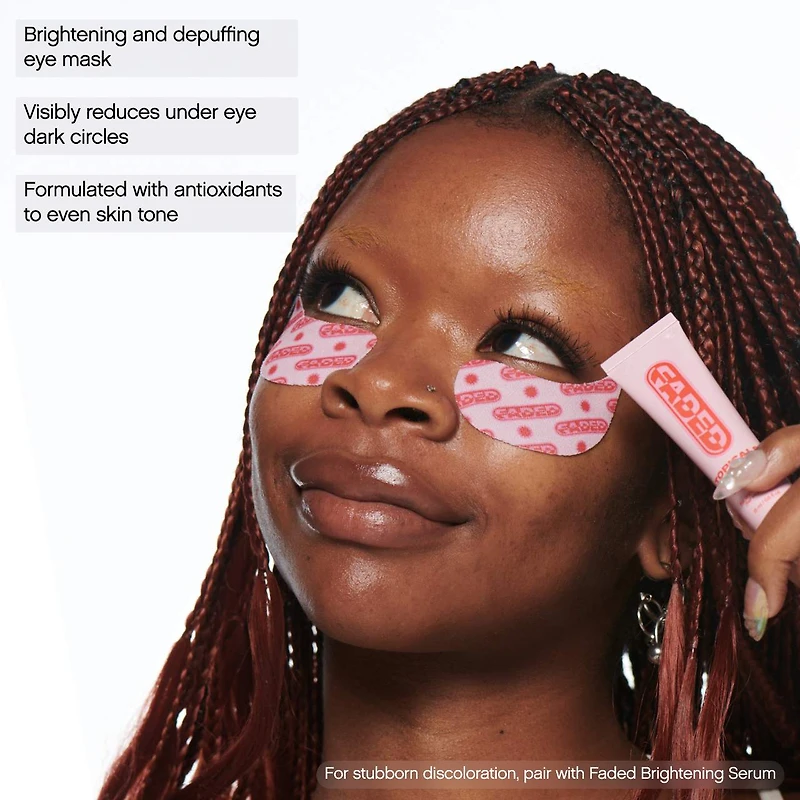 Masques illuminateurs pour les yeux Faded Under Eye