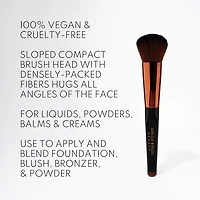 Yummy Face 1.0 All Over Complexion Brush - For Foundation, Blush, Bronzer & Powder