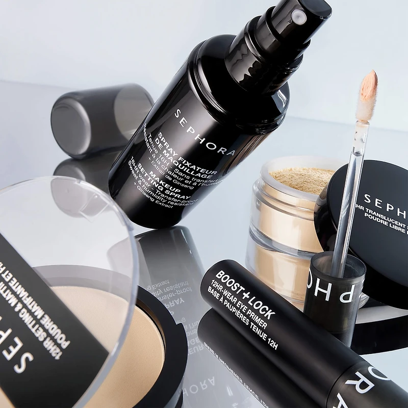 Poudre libre fixatrice translucide