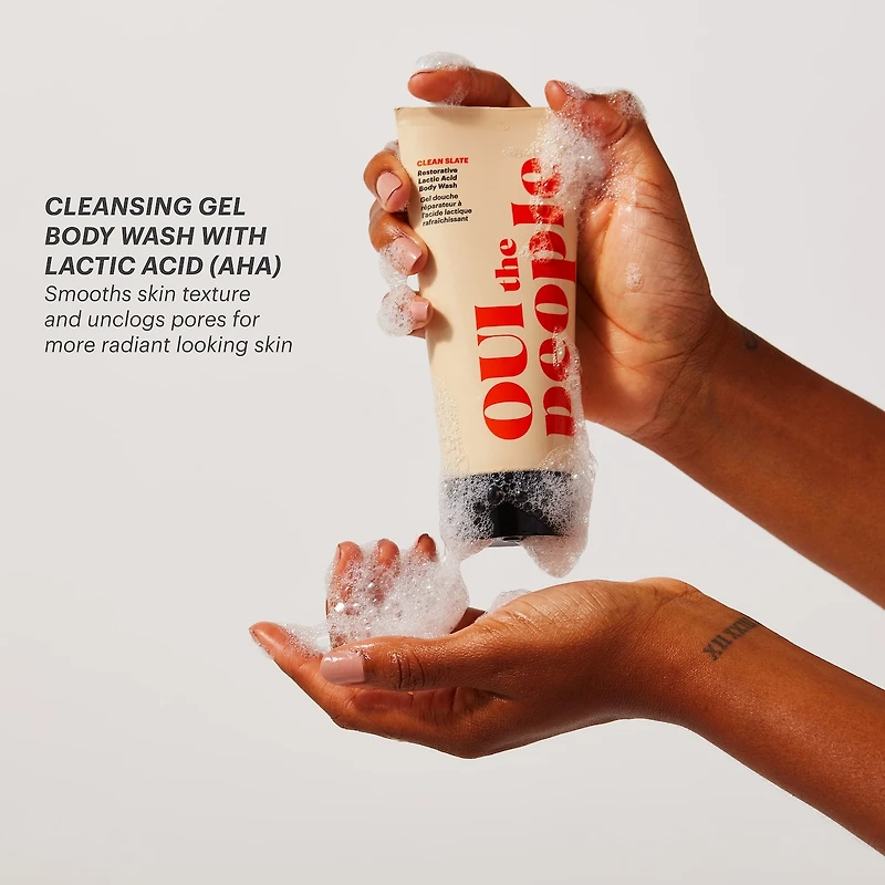 Clean Slate Lactic Acid Smoothing Body Wash