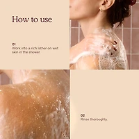 Cocoon Cleanse Solid Body Serum Cleanser with Shea Butter