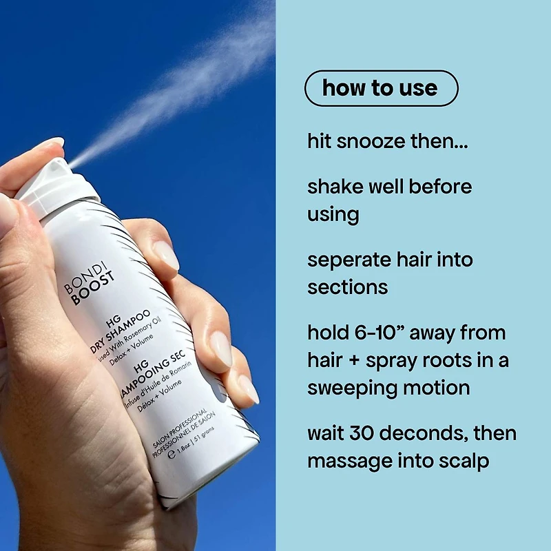 Shampoing sec volumisant HG au romarin