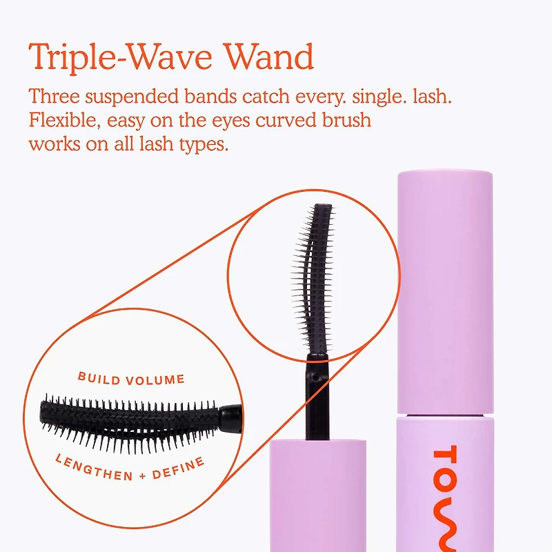 Mini MakeWaves Lengthening + Volumizing Mascara