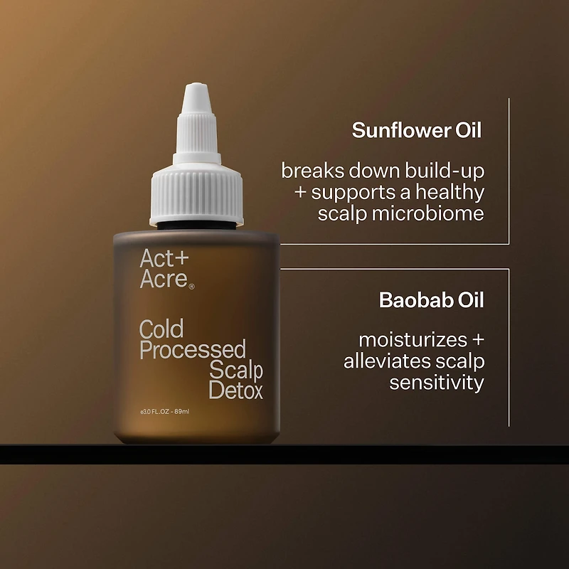 Cold Processed Scalp Detox Oil For Dry Scalp