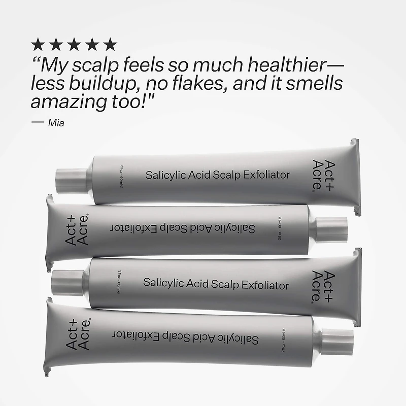 Salicylic Acid Scalp Renew Exfoliator For Oily + Flakey Scalp