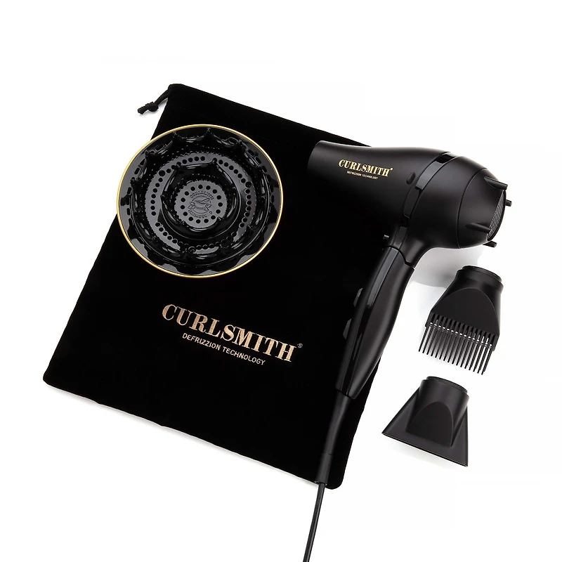 Defrizzion Travel Hair Dryer & Diffuser