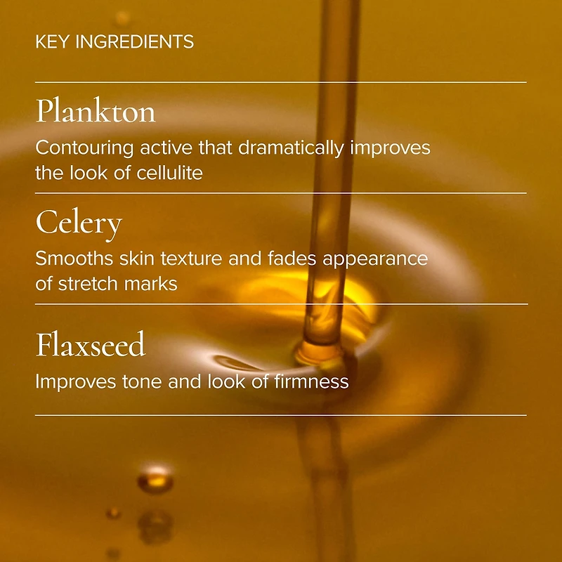 Sea Sculpt Body Oil for Firmness & Cellulite with Algae + Moringa