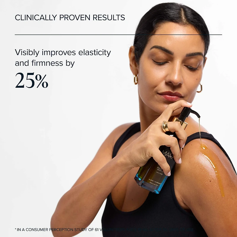Sea Sculpt Body Oil for Firmness & Cellulite with Algae + Moringa