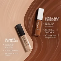 Sérum anticernes Care and Glow avec acide hyaluronique