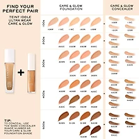 Sérum anticernes Care and Glow avec acide hyaluronique