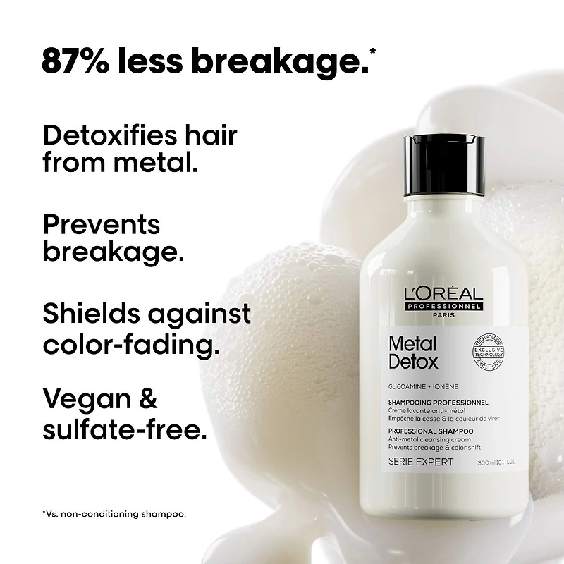 Shampoing sans sulfate Metal Detox