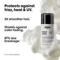 Crème coiffante sans rinçage anti-casse Metal Detox