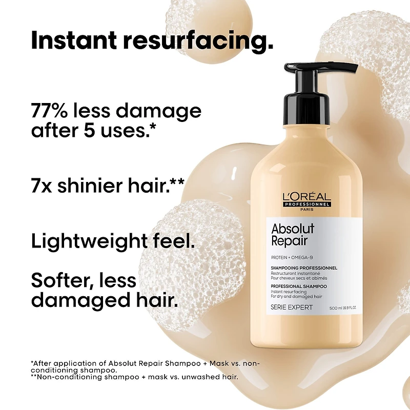 Absolut Repair Shampoo for Dry Hair